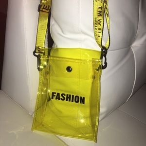 transparent color purses 🛍